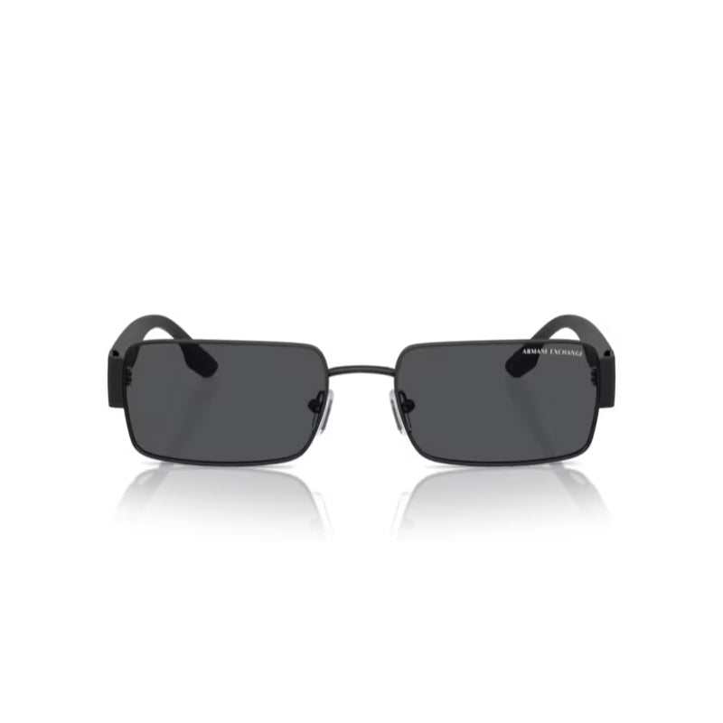 Armani Exchange Matte Black Frame with Dark Grey Lens