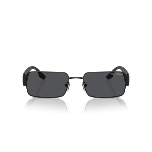 Armani Exchange Matte Black Frame with Dark Grey Lens