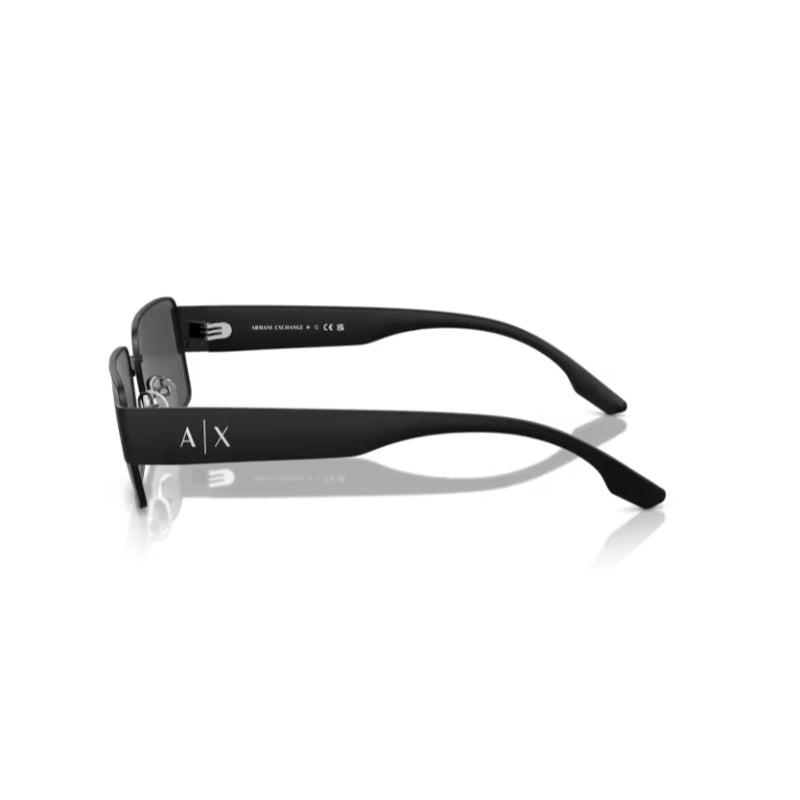 Armani Exchange Matte Black Frame with Dark Grey Lens