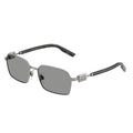 Dolce & Gabbana DG2316 Sunglasses Gunmetal Frame with Grey Lens