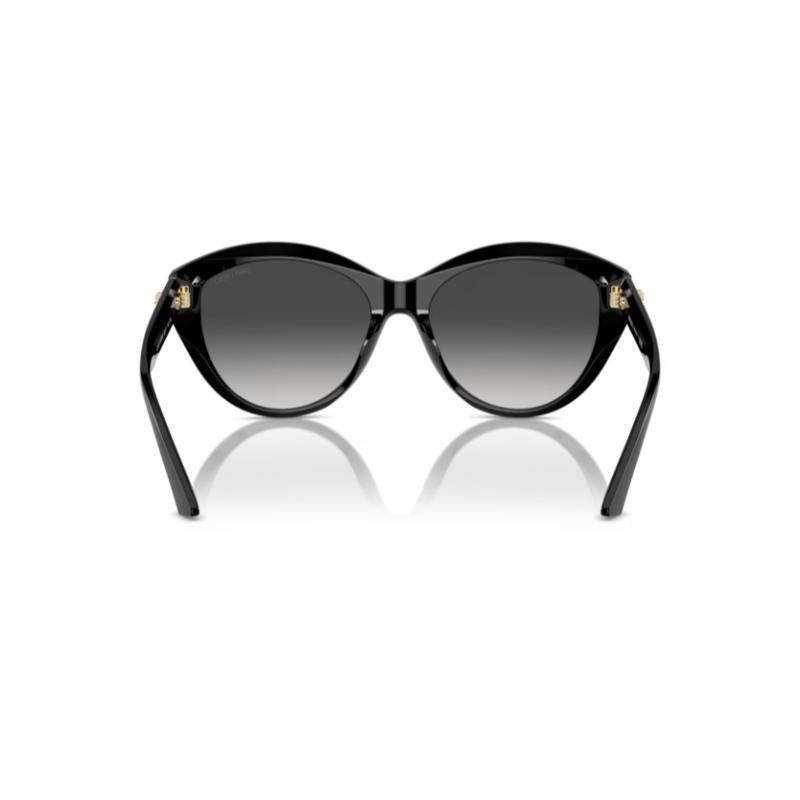 Jimmy Choo JC5007 Sunglasses Black Frame with Gradient Grey Lens
