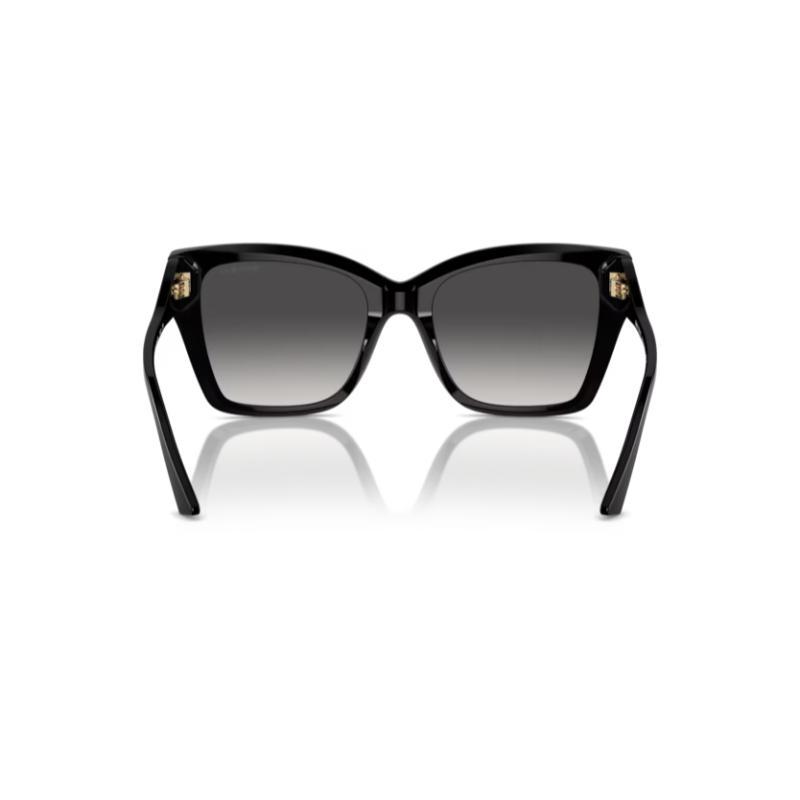 Jimmy Choo JC5012 Sunglasses Black Frame with Polarized Gradient Grey Lens