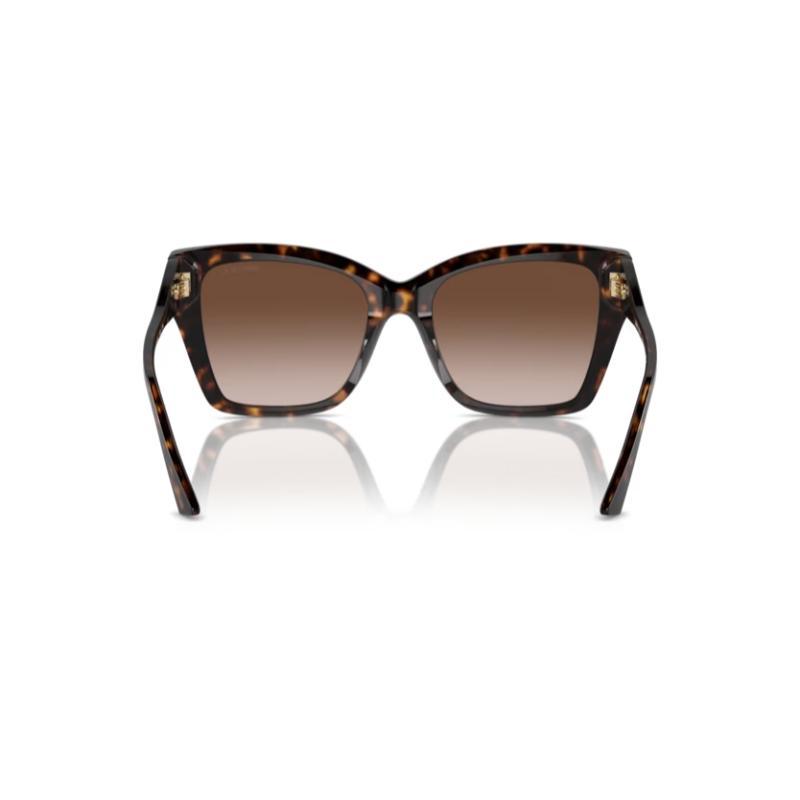 Jimmy Choo JC5012 Sunglasses Havana Frame with Gradient Brown Lens