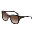 Jimmy Choo JC5012 Sunglasses Havana Frame with Gradient Brown Lens