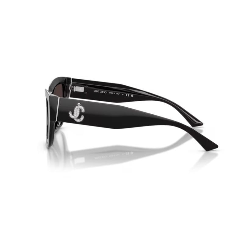 Jimmy Choo JC5039 Sunglasses Black Frame with Gradient Grey Lens