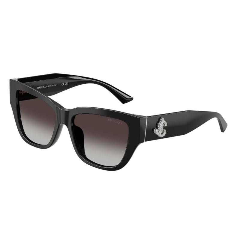 Jimmy Choo JC5039 Sunglasses Black Frame with Gradient Grey Lens