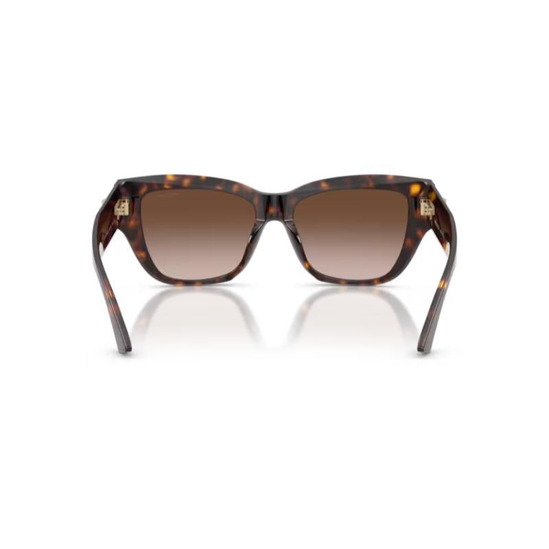Jimmy Choo JC5039 Sunglasses Havana Frame with Gradient Brown Lens
