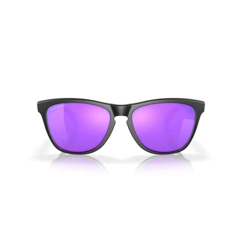 Oakley Frogskins Matte Black Frame Prizm Violet Lens