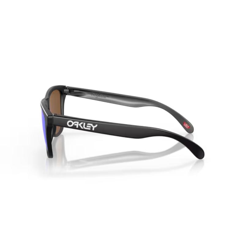Oakley Frogskins Matte Black Frame Prizm Violet Lens