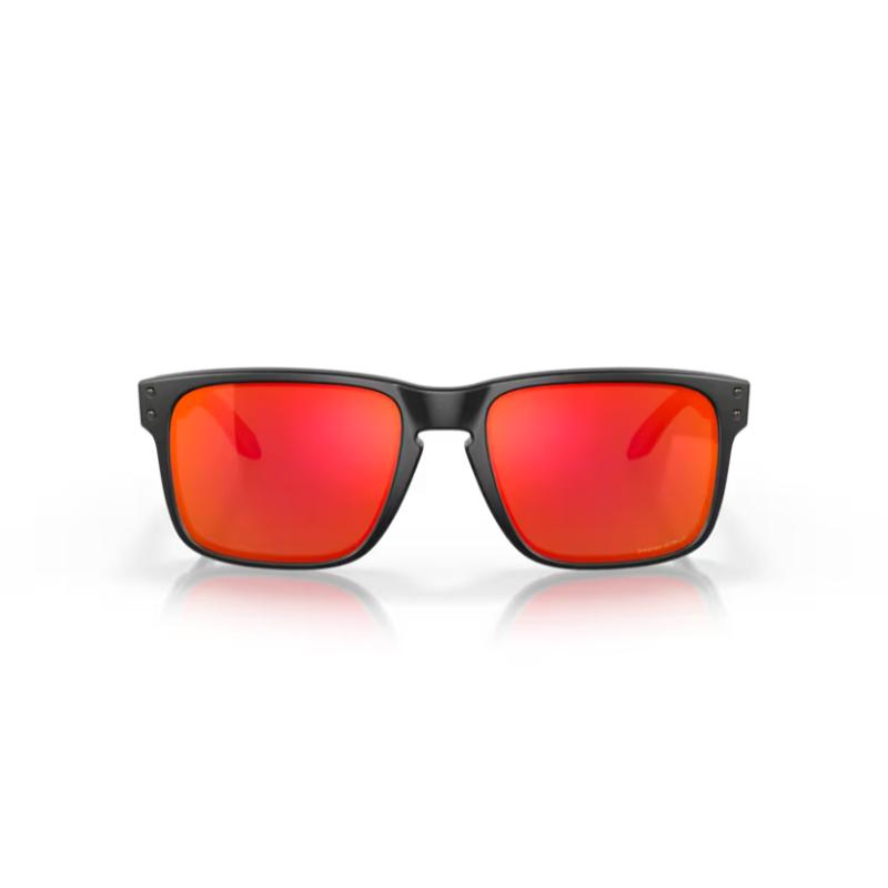 Oakley Holbrook Polished Black Frame Prizm Ruby Polarized Lens
