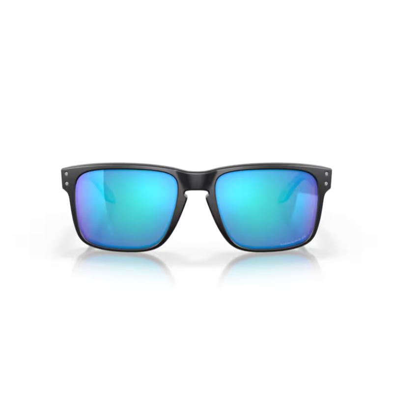 Oakley Holbrook Matte Black Frame Prizm Sapphire Polarized Lens