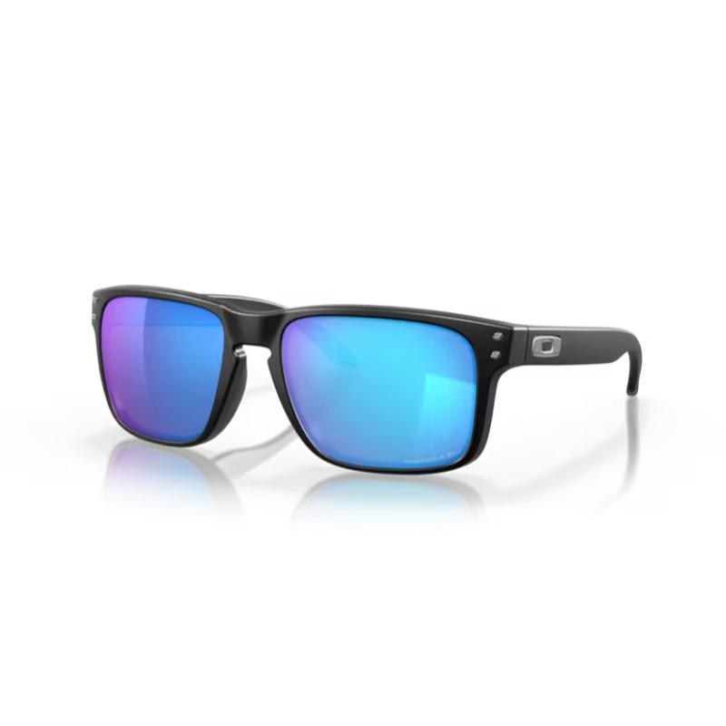 Oakley Holbrook Matte Black Frame Prizm Sapphire Polarized Lens