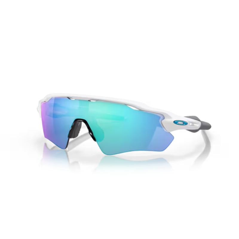 Oakley Radar Ev Pathpolished White Frame Prizm Sapphire Lens