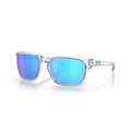 Oakley Sylas Polished Clear Frame Prizm Sapphire Lens