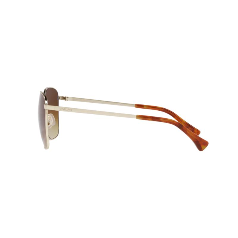 Ralph  RA4136 Shiny Pale Gold Frame with Gradient Brown Lens