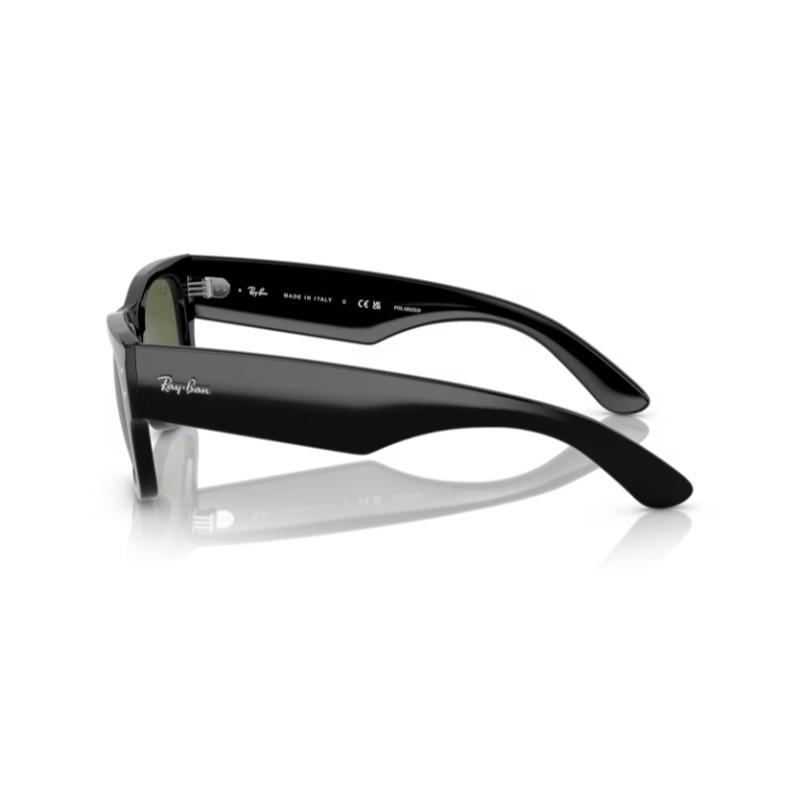 Ray-Ban Mega Wayfarer Black with Green Polarized Lens