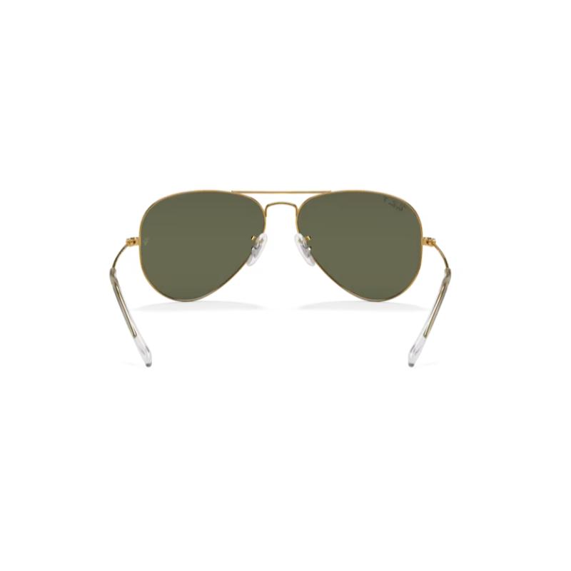 Ray-Ban Aviator Gold Frame Classics with Polarized lenses