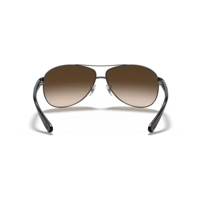 Ray-Ban Metal Wrap Around Style Sunglasses - Gunmetal Grey