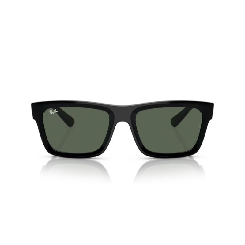 Ray-Ban Warren Black with Dark Green Lens