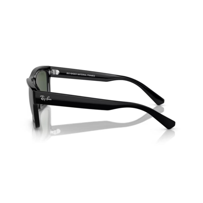 Ray-Ban Warren Black with Dark Green Lens