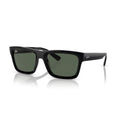 Ray-Ban Warren Black with Dark Green Lens