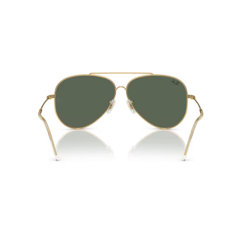 Ray-Ban Aviator Reverse Arista Frame &  Dark Green Lens