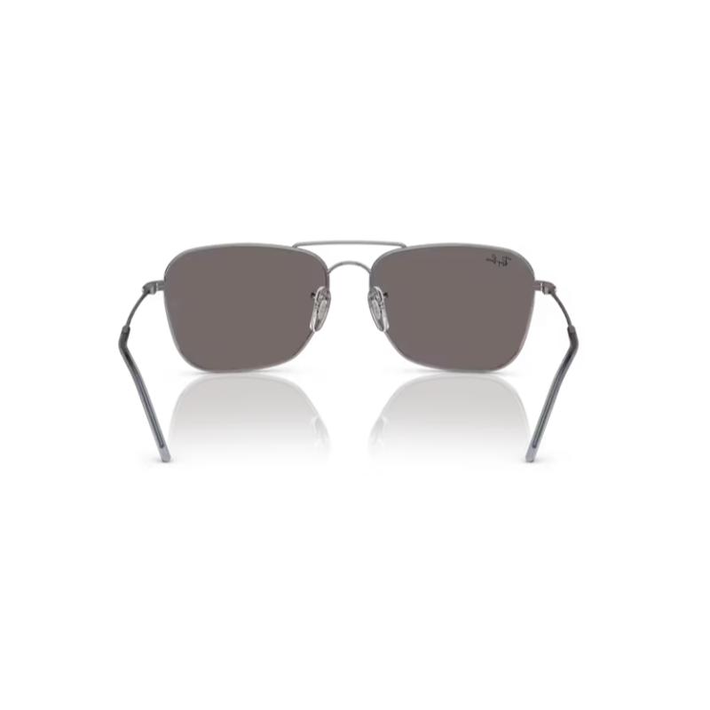 Ray-Ban Caravan Reverse Gunmetal Frame &Light Blue Lens
