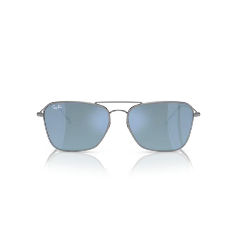 Ray-Ban Caravan Reverse Gunmetal Frame &Light Blue Lens