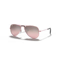 Ray-Ban Aviator Childrens Sunglasses - Pink