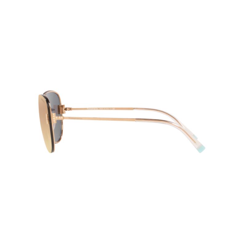 Tiffany & Co TF3066 Rubedo Frame with Grey Mirror Rose Gold Lens