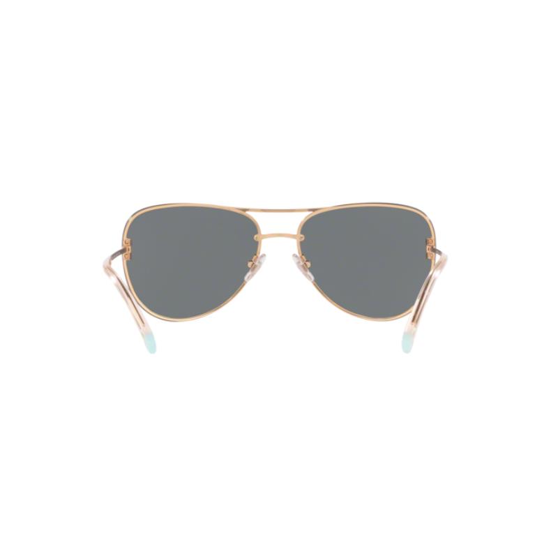 Tiffany & Co TF3066 Rubedo Frame with Grey Mirror Rose Gold Lens