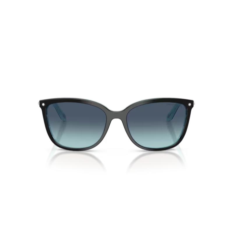 Tiffany & Co TF4105HB Black on Tiffany Blue with Tiffany Blue Gradient Lens