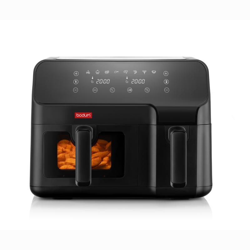 Bodum MELIOR Air Fryer L, 2 compartment 5.1 L & 3.2 L, 2700 W