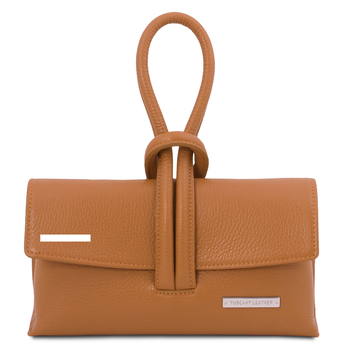 Tuscany Leather TL Clutch Bag Cognac