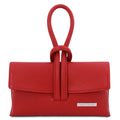 Tuscany Leather TL Clutch Bag Lipstick Red