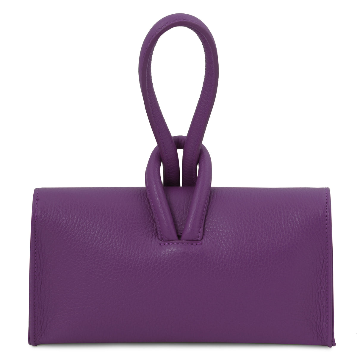 Tuscany Leather TL Clutch Bag Purple