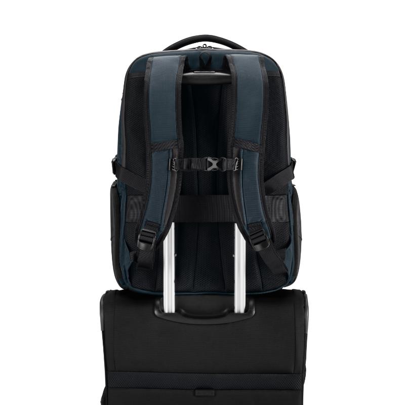 Samsonite BIZ2GO BP 17.3" EXP Overnight Backpack Deep Blue