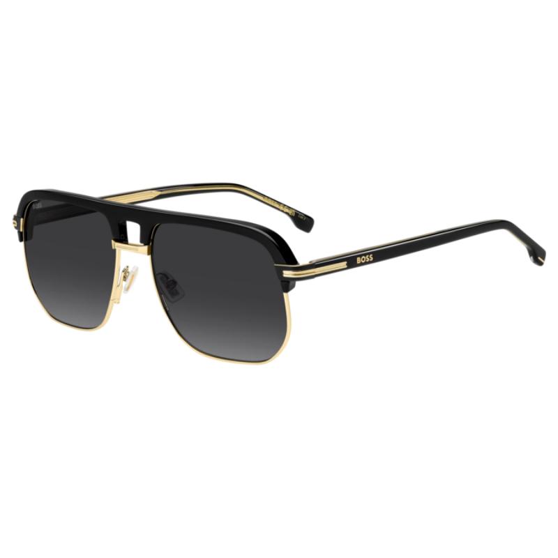 BOSS 1752/S Men's Black Sunglasses