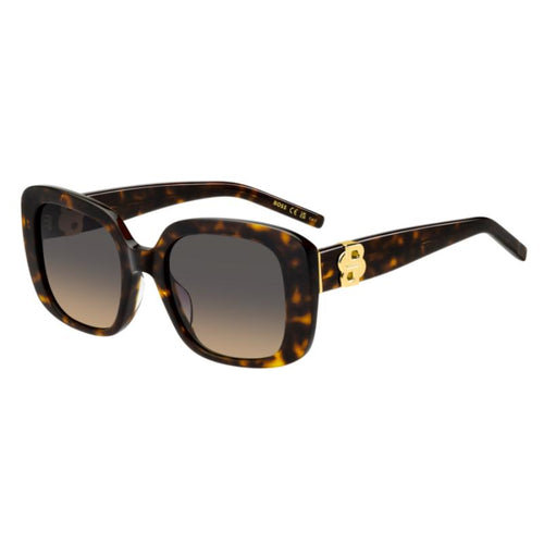 BOSS 1791/G/S Women's Havana Sunglasses