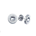 Tommy Hilfiger Silver Tone Stud Earrings