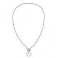 Tommy Hilfiger Open Heart Stainless Steel Necklace