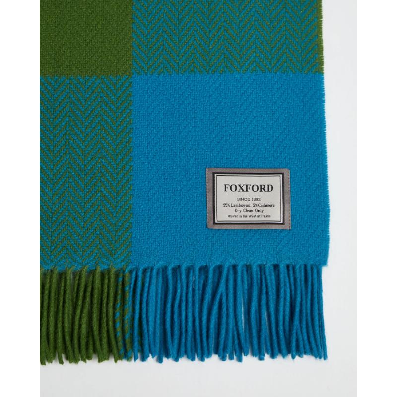 Foxford Ceide Cashmere and Lambswool Throw