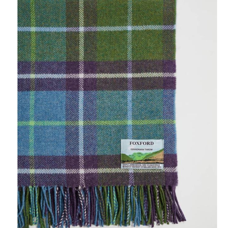Foxford Connemara Lambswool Throw