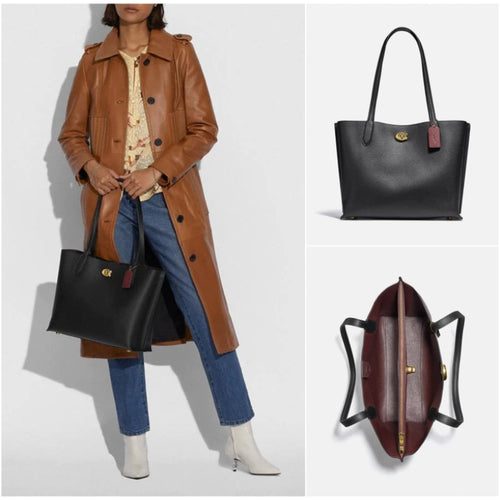 Coach Willow Tote - B4/Black