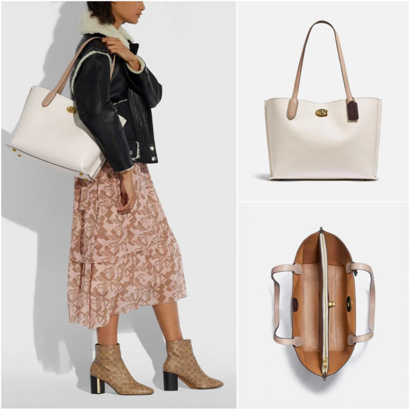 Coach Willow Tote - B4/Chalk Multi