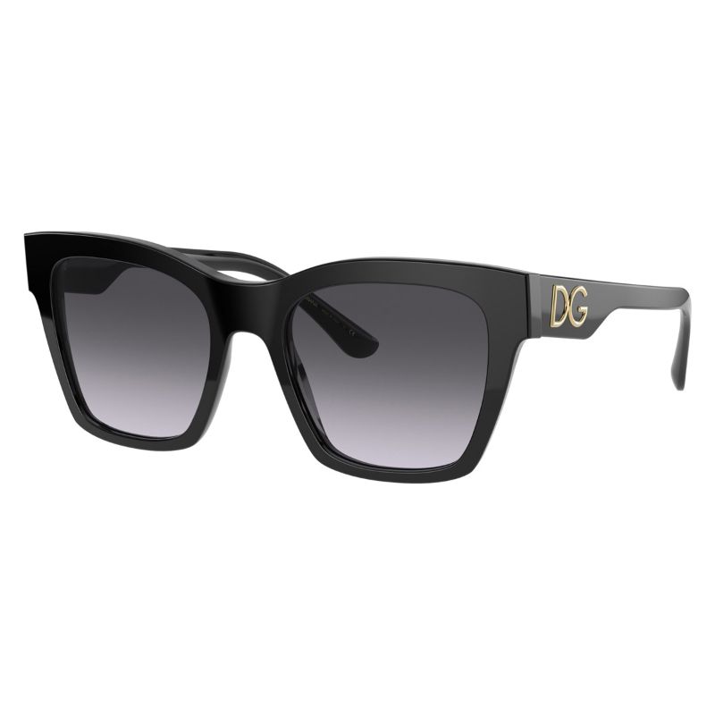 Dolce & Gabbana Womens  sunglasses  Black Grey Gradient Lens