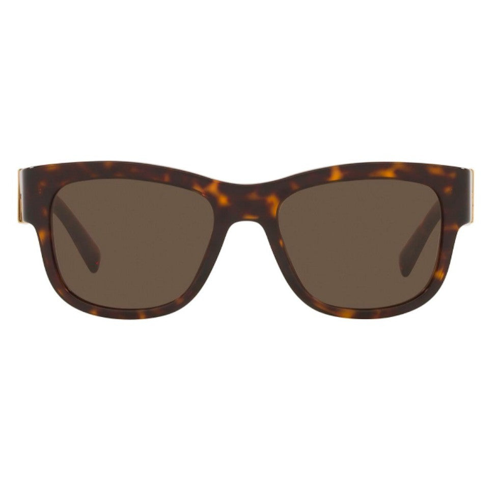 Dolce & Gabbana DG4390 Havana Frame with Dark Brown Lens