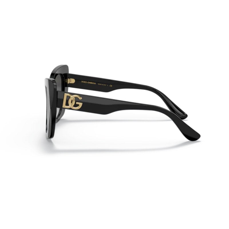 Dolce & Gabbana DG4405 Crossed Womens Sunglasses - Black