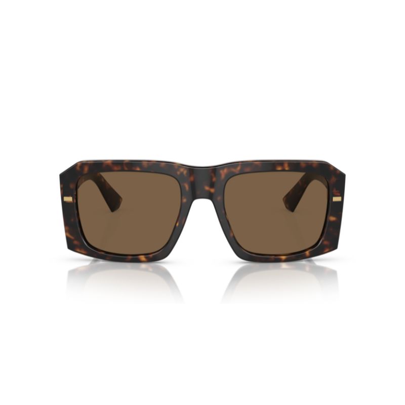 Dolce & Gabbana Mens Lusso Sartoriale sunglasses  Havana Dark Brown Lens