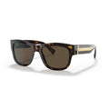 Dolce & Gabbana DG4390 Havana Frame with Dark Brown Lens